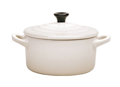 Le Creuset 91005000011000 Mini-Cocotte wei&szlig;
