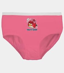 Fruit of the Loom Girls' Angry Birds Brief