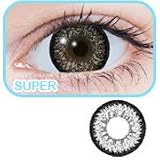 GEO XCH-625 Super NudyColour Grey Soft Circle Contact Lens (x1 PAIR)IMAGE