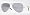 (W3277) SILVER w/ CRYSTAL GRAY MIRROR lens