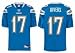 Philip Rivers San Diego Chargers #17 Authentic Reebok NFL Football Jersey - New 2007 Design (Powder Blue)