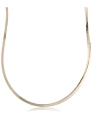 Klassics 10k Yellow Gold .90mm Solid Diamond-Cut Snake Chain Necklace