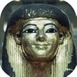 Coaster Set - 4 pcs - SQUARE - Designer Coasters: Country: Egypt - (CSCEG-101) Egyptian Artifact