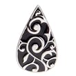 Finders Key Purse Tear Drop Keychain
