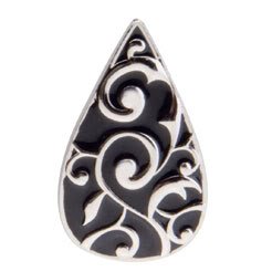 Finders Key Purse Tear Drop Keychain