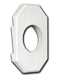 Home Improvement: Special Lite Products LB-8051-DBL Light Block - Double Fits 5/8-Inch Lap 4-Inch Siding, White - Special Lite Products