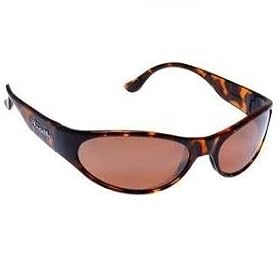Bolle Sunglasses Piraja Dark Tortoise Frame with Polarized Sandstone Gun Lenses