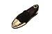 Smythe and Digby Limited Edition Gold Toe Cap Black Suede Tassel Loafers Princely