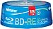 Memorex 32020013366 2X Rewriteable Bd-Re Blu-Ray Discs (15Ct Spindle)