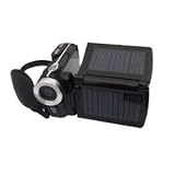 Tri-Power Solar HD Camcorder/Digital Still Camera