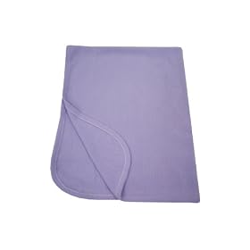 American Baby Company 100% Cotton Thermal Blanket, LavenderAmerican Baby Company 100% Cotton Thermal Blanket