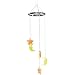 Mr. Light Lighted Star and Moon Mobile with Red and Amber LED Lights