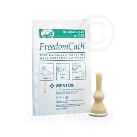 Click here to buy Mentor Freedom Cath External Catheter - Large - 35mm - Gold - Box of 100 by Mentor - Coloplast.