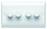 Superswitch SW58 40-250W 2-Way 4-Gang Dimmer