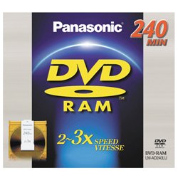 Panasonic LM-AD240LU 9.4GB DVR Double Sided Disc (240 minutes)