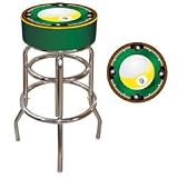 9-Ball Padded Bar Stool - Game Room Products > Pub Stools > Pool Theme