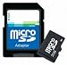 PQI Micro SD Flash Card, 2GB
