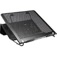 Rolodex 82444 Laptop Stand, Adjustable, Ventilated, Cord Organizer, Supports 15-Lbs.