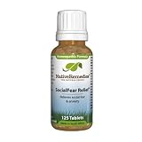 SocialFear Relief to Temporarily Relieve Social Fear & Anxiety (125 Tablets)