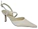 Antonia - White satin - a hint of sparkle. size 40