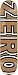 Zero Steamer Bold Skateboard Deck - 7.75 Image