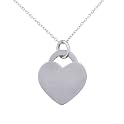 18" Heart Pendant Necklace
