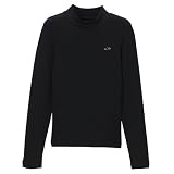 Girls' C9 by Champion Long-Sleeve Mock Compression Tee - Ebony