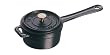 Staub .25 Quart Sauce Pan, Black Matte