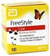 100 Freestyle Lite Test Strips (Pack of 3)
