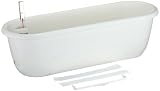 Plastia 1909106001 Blumenkasten mit Selbstbewässerung Mareta 60 cm o. H.