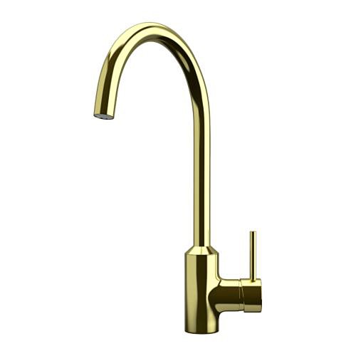 Click To IKEA RINGSKAR Single lever kitchen faucet,Brass color Details... IKEA RINGSKAR Single lever kitchen faucet,Brass color