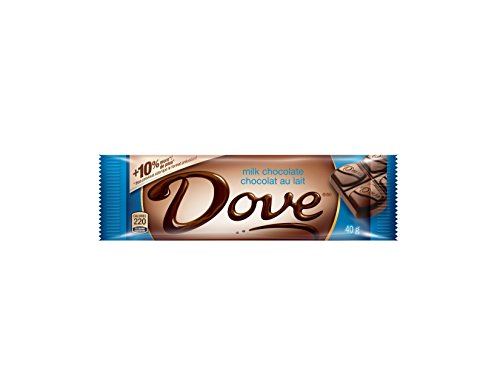 Dove Milk Chocolate 40g, 18-Count