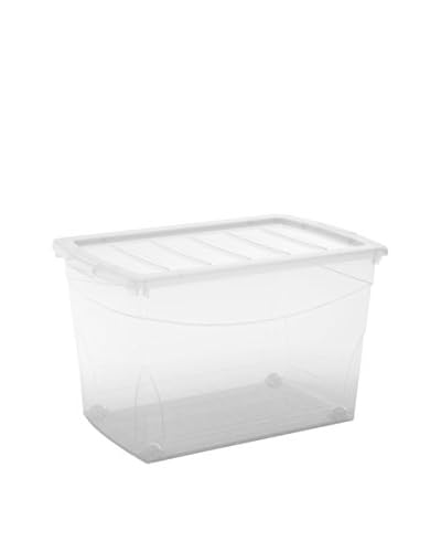 Kis Set Contenitore Organizzazione Spazi 4 pezzi Omnibox Xl Trasparente
