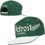 Reebok Detroit Red Wings St. Patrick's Day Snapback Hat