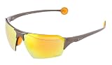 Albanu - Venom Titanium - Lunettes Homme - Verre Interchangeable Transparent - Monture Marron
