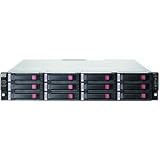 HP StorageWorks All-in-One Storage System 1200r 5.4TB SAS Model - NAS - 5.4 TB - rack-mountable - Serial ATA-150 / SAS - HD 450 GB x 12 - DVD-ROM x 1 - RAID 0, 1, 5, 6, 10 - Gigabit Ethernet - iSCSI - 2U