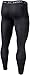 TM-LTP-BB_Large Tesla Men's Cool Compression pants tights leggings capri Quick Dry Running Sports Baselayer Underwear Underlayer Atheletic Gym Swimming Skin Clothe
