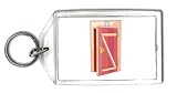 Keychain with dutch, stall, barn, door