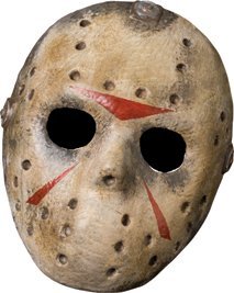 Adult Mens Halloween Friday the 13th Jason Costume Mask Adult Standard