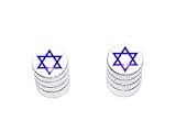 Star of David - Jewish - Motorcycle Bike Bicycle - Tire Rim Schrader Valve Stem Caps - Aluminum Star of David - Jewish - Motorcycle Bike Bicycle - Tire Rim Schrader Valve Stem Caps - Aluminum