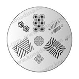 Konad Stamping Nail Art Image Plate - S6