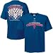 Majestic Philadelphia Phillies 2008 World Series Champions Royal Blue Champs Jersey Roster T-shirt