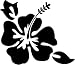 Hibiscus Decal Sticker