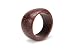 Alligator Bangle in Cassis