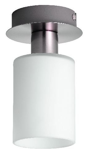 Oriva 49239 Deckenlampe, H 17 cm, B 10 cm, E14, max 40W, Satin-Optik
