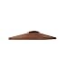OPEN BOX - Garden Winds Signature Series 10 x 10 Two-Tiered Replacement Gazebo Canopy - NUTMEG