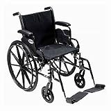 Cruiser III 16 Light Weight Flip Back Rem Full Arm, Swing Foot Rest, 1 ea