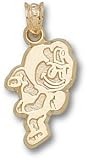 Ohio State 10KT Brutus 5/8 Pendant