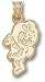 Ohio State 10KT Brutus 5/8 Pendant