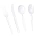 Heavy-Weight Plastic Forks, White, 100/Box DXSFH20